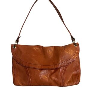 Brown Leather Shoulder Bag